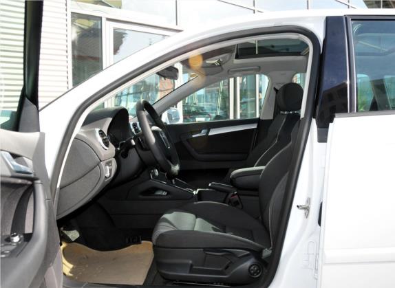 奥迪A3(进口) 2012款 Sportback 1.4T 舒适型 车厢座椅   前排空间