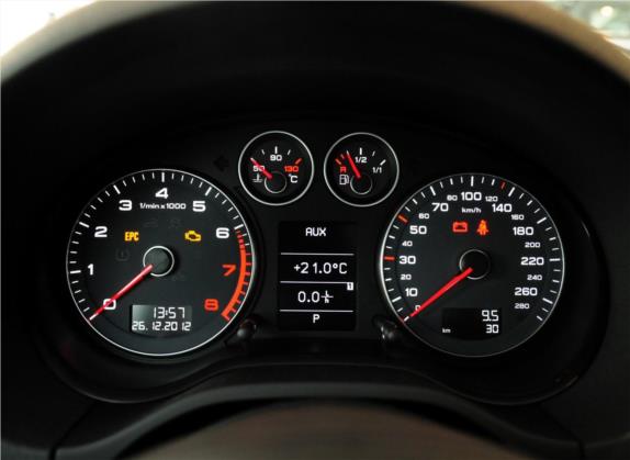 奥迪A3(进口) 2013款 Sportback 30 TFSI 舒适型 中控类   仪表盘
