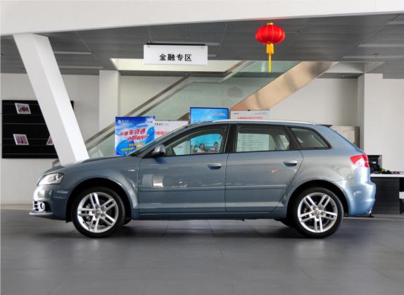 奥迪A3(进口) 2013款 Sportback 35 TFSI 豪华型 外观   正侧
