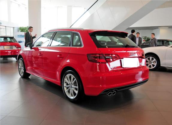 奥迪A3(进口) 2014款 Sportback 40 TFSI S line 舒适型 外观   斜后