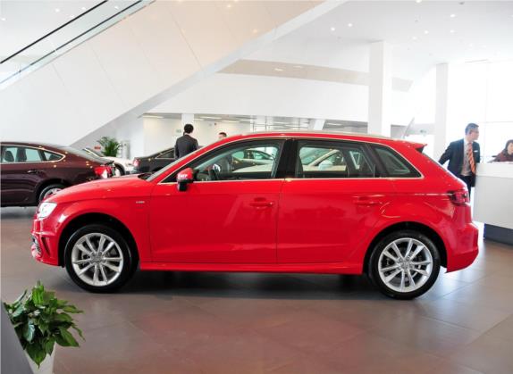 奥迪A3(进口) 2014款 Sportback 40 TFSI S line 舒适型 外观   正侧