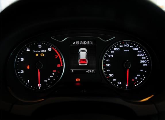 奥迪A3(进口) 2014款 Sportback 40 TFSI S line 舒适型 中控类   仪表盘