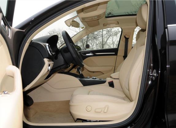 奥迪A3(进口) 2014款 Limousine 40 TFSI S line 舒适型 车厢座椅   前排空间