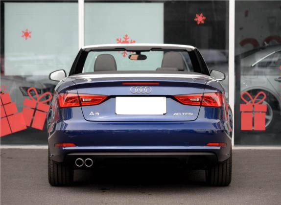 奥迪A3(进口) 2015款 Cabriolet 40 TFSI 外观   正后