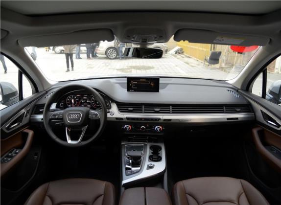 奥迪Q7 2016款 40 TFSI S line运动型 中控类   中控全图
