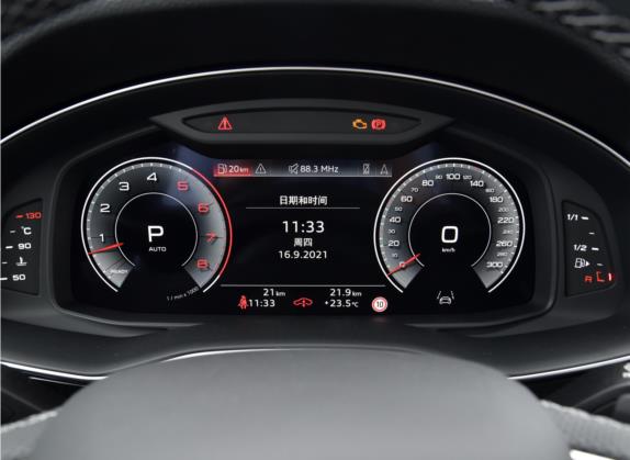 奥迪Q8 2022款 55 TFSI 臻选动感型 中控类   仪表盘
