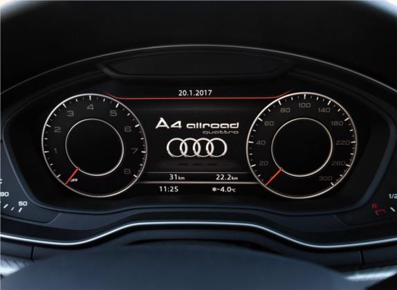 奥迪A4(进口) 2017款 45 TFSI allroad quattro 运动型 中控类   仪表盘