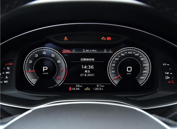 奥迪A6(进口) 2021款 Avant 先锋派 45 TFSI 星辰版 中控类   仪表盘