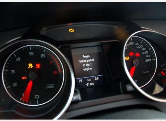 奥迪A5 2009款 2.0TFSI coupe 中控类   仪表盘
