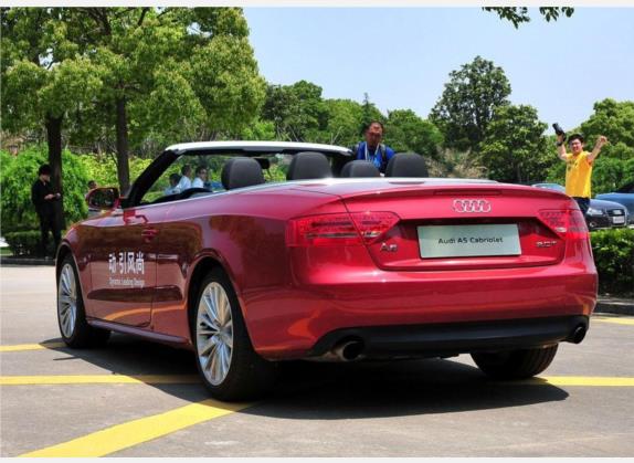奥迪A5 2010款 2.0TFSI Cabriolet 外观   斜后