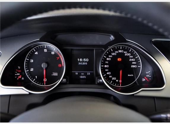 奥迪A5 2010款 2.0TFSI Coupe 风尚版 中控类   仪表盘
