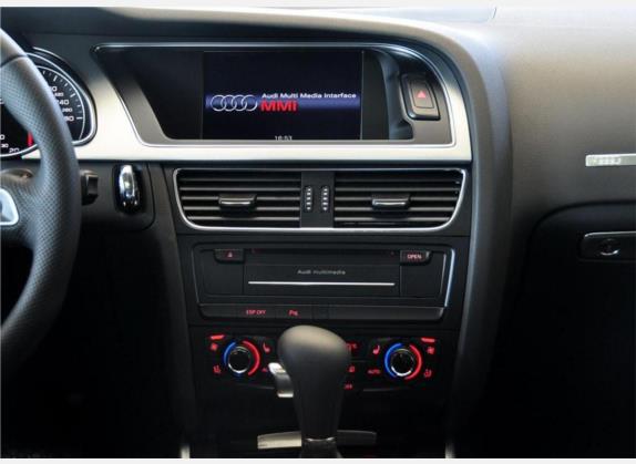 奥迪A5 2010款 2.0TFSI Sportback 技术型 中控类   中控台