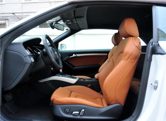 奥迪A5 2012款 2.0TFSI Cabriolet 车厢座椅   前排空间
