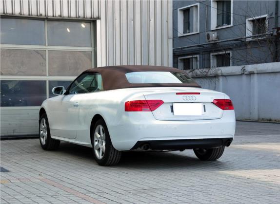 奥迪A5 2012款 2.0TFSI Cabriolet 外观   斜后