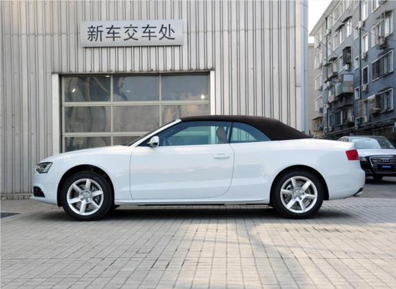 奥迪A5 2012款 2.0TFSI Cabriolet 外观   正侧