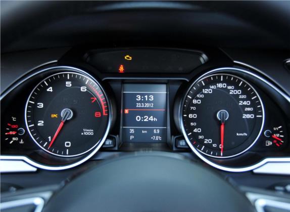 奥迪A5 2012款 2.0TFSI Cabriolet 中控类   仪表盘