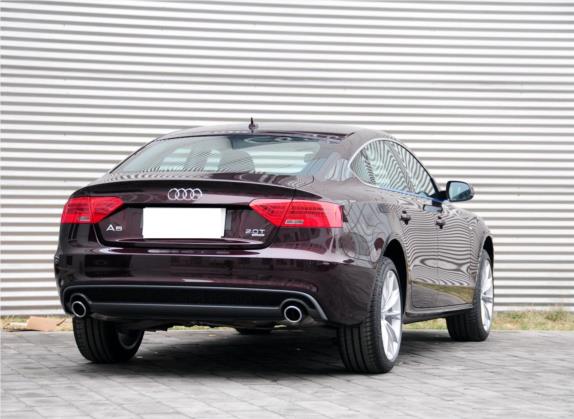 奥迪A5 2012款 2.0TFSI Sportback quattro 外观   斜后