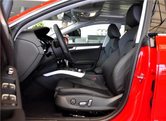 奥迪A5 2012款 3.0TFSI Sportback quattro 车厢座椅   前排空间