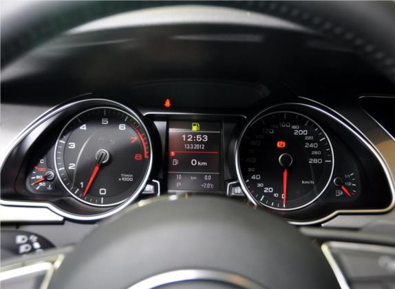 奥迪A5 2012款 3.0TFSI Sportback quattro 中控类   仪表盘
