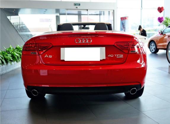 奥迪A5 2013款 Cabriolet 40 TFSI quattro 外观   正后