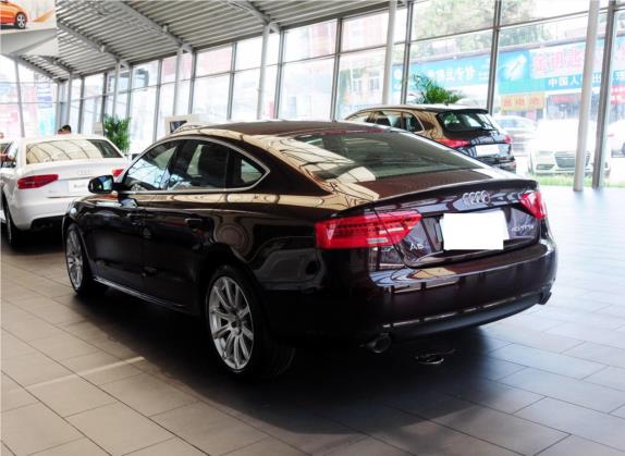 奥迪A5 2013款 Sportback 40 TFSI风尚版 外观   斜后