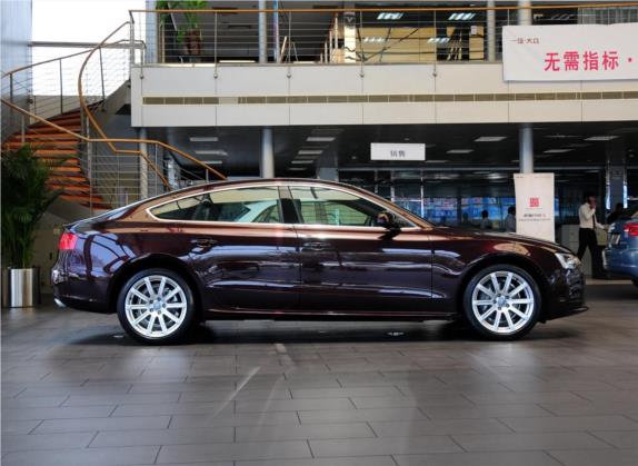 奥迪A5 2013款 Sportback 40 TFSI风尚版 外观   正侧