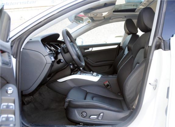 奥迪A5 2013款 Sportback 40 TFSI quattro风尚版 车厢座椅   前排空间