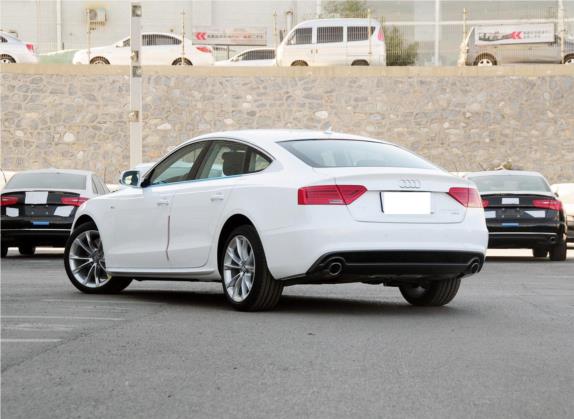 奥迪A5 2013款 Sportback 40 TFSI quattro风尚版 外观   斜后