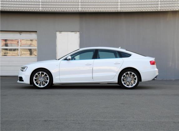 奥迪A5 2013款 Sportback 40 TFSI quattro风尚版 外观   正侧