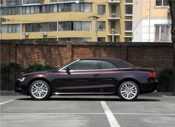 奥迪A5 2014款 Cabriolet 45 TFSI风尚版 外观   正侧