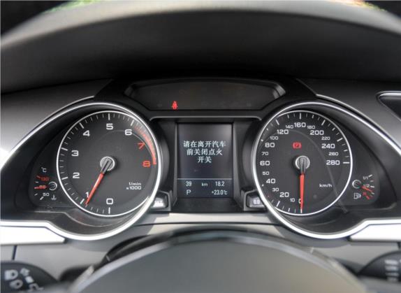 奥迪A5 2014款 Cabriolet 45 TFSI风尚版 中控类   仪表盘