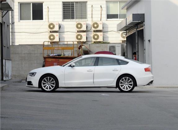 奥迪A5 2014款 Sportback 45 TFSI quattro风尚版 外观   正侧