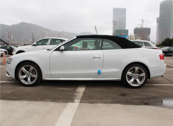 奥迪A5 2016款 改款 Cabriolet 45 TFSI 进取型 外观   正侧