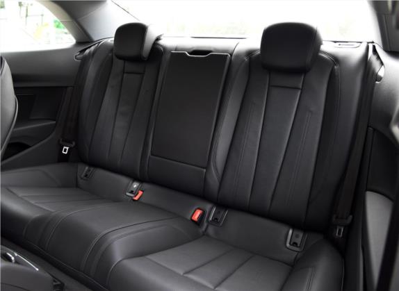 奥迪A5 2017款 Coupe 40 TFSI 时尚型 车厢座椅   后排空间