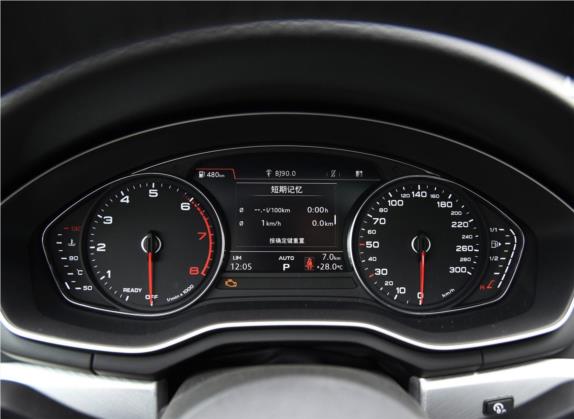 奥迪A5 2017款 Coupe 40 TFSI 时尚型 中控类   仪表盘