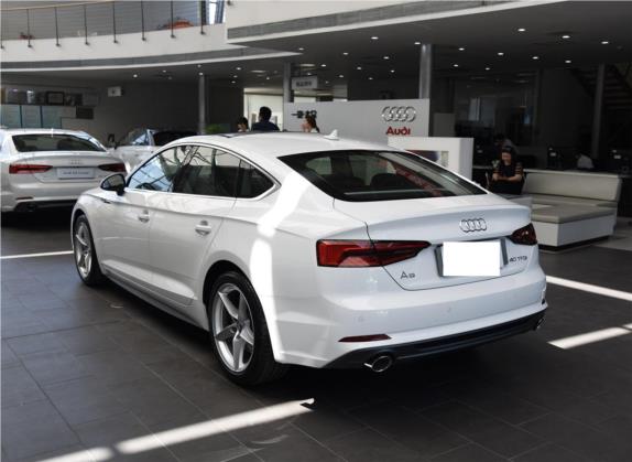 奥迪A5 2017款 Sportback 40 TFSI 时尚型 外观   斜后