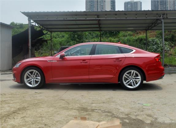 奥迪A5 2017款 Sportback 45 TFSI 时尚型 外观   正侧