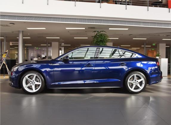 奥迪A5 2019款 Sportback 40 TFSI 时尚型 外观   正侧