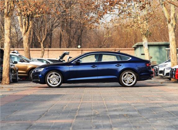 奥迪A5 2019款 Sportback 45 TFSI quattro 运动型 外观   正侧