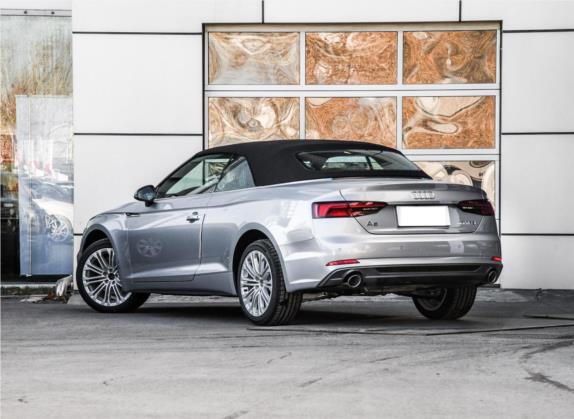 奥迪A5 2019款 Cabriolet 40 TFSI 时尚型 国V 外观   斜后