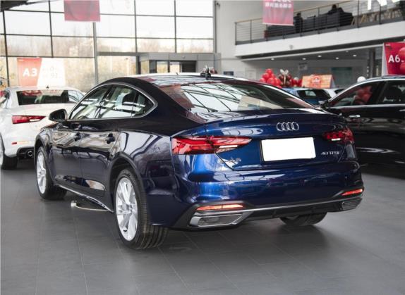 奥迪A5 2021款 Sportback 40 TFSI 时尚致雅型 外观   斜后