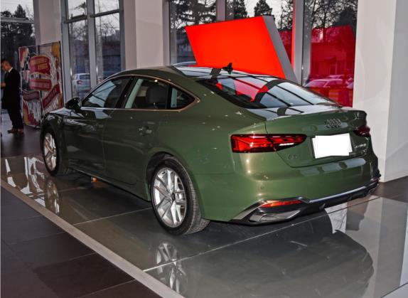 奥迪A5 2021款 Sportback 40 TFSI 时尚动感型 外观   斜后