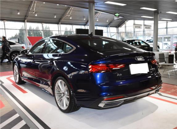 奥迪A5 2021款 Sportback 40 TFSI quattro 豪华致雅型 外观   斜后