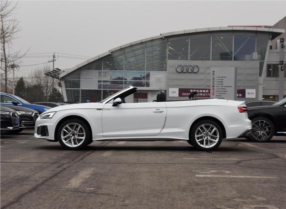 奥迪A5 2021款 Cabriolet 40 TFSI 时尚动感型 外观   正侧