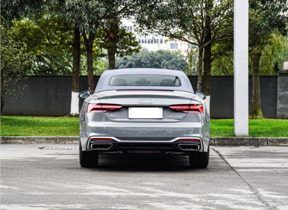 奥迪A5 2021款 Cabriolet 45 TFSI quattro 臻选动感型 外观   正后