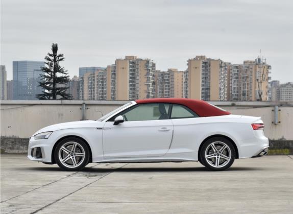 奥迪A5 2022款 Cabriolet 40 TFSI 时尚动感型 外观   正侧