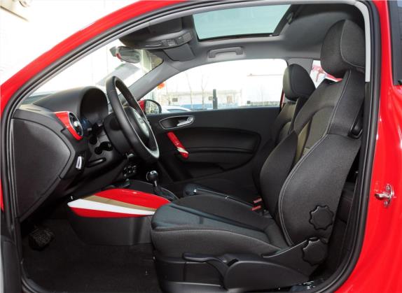 奥迪A1 2013款 30 TFSI 中国限量版 Ego 车厢座椅   前排空间