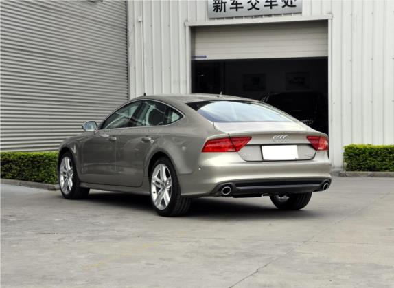 奥迪A7 2012款 3.0TFSI quattro豪华型 外观   斜后