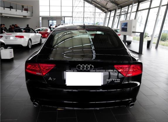 奥迪A7 2013款 50 TFSI quattro舒适型 外观   正后
