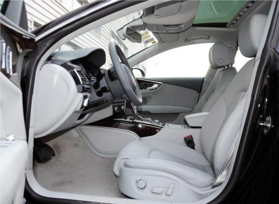 奥迪A7 2013款 50 TFSI quattro豪华型 车厢座椅   前排空间